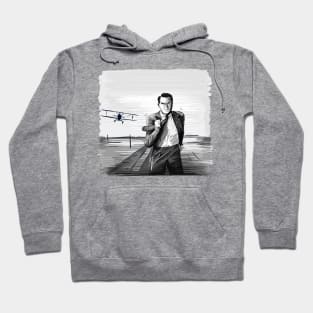 North by Northwest by Alfred Hitchcock Illustration Hoodie